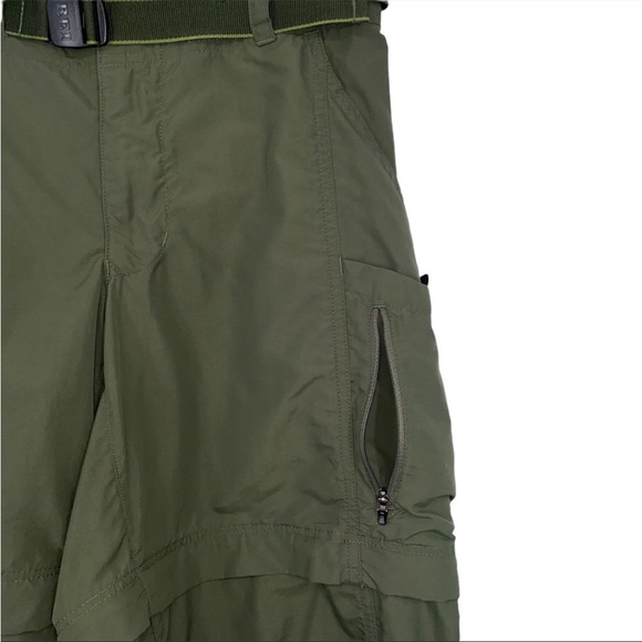 REI | Army Green Convertible Hiking Pants, Size Medium - Picture 3 of 11